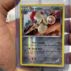 Escavalier - XY Phantom Forces 64/119 Rare Mitsuhiro Arita Pokemon Card NM/MT - Image 1