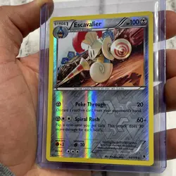 Escavalier - XY Phantom Forces 64/119 Rare Mitsuhiro Arita Pokemon Card NM/MT - Image 2