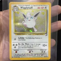 Pokemon Wigglytuff Holo Rare Card 19/130 - Image 1