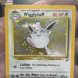 Pokemon Wigglytuff Holo Rare Card 19/130 - Image 2