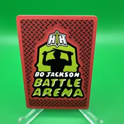 Bo Jackson Battle Arena 2026 1st Edition Wild Bill Colosseum Steel Battlefoil - Image 2