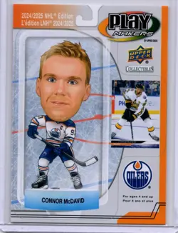 2024-25 Upper Deck Playmakers Connor McDavid Edmonton Oilers #PM-7 - Image 1