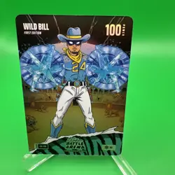 Bo Jackson Battle Arena 2026 1st Edition Wild Bill Colosseum Ice Battlefoil - Image 1