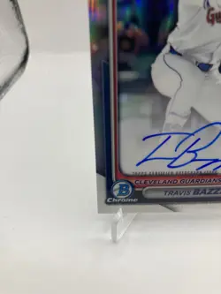 2024 1st Bowman Draft Chrome Refractor Travis Bazzana Auto /499 RC SP - Image 4