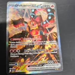 Pokemon TCG Volcanion EX Special Illustration Rare Card 182/159 Journey Together - Image 1