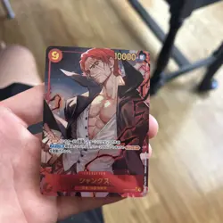 Shanks (Alt Art) OP01-120 SEC ONE PIECE Card The Best PRB-01Japanese - Image 1