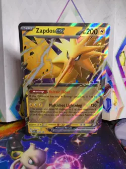 Zapdos ex 049 Promo - Jumbo Card - Pokemon 151 - Fast Free Shipping! (c) - Image 1