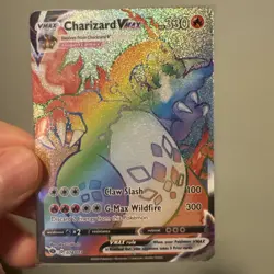 Charizard VMAX 074/073 Secret Rare Full Art Holo Champions Path Pokemon Card - Image 3