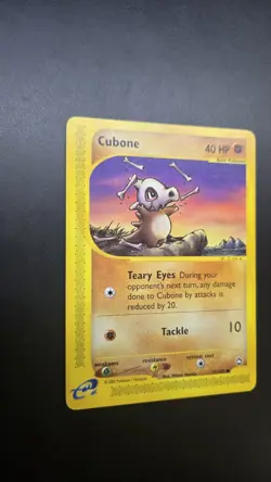 Cubone 072/147 Aquapolis Regular Pokemon Card - Ungraded - Image 4