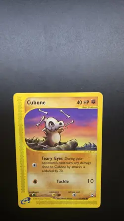 Cubone 072/147 Aquapolis Regular Pokemon Card - Ungraded - Image 5