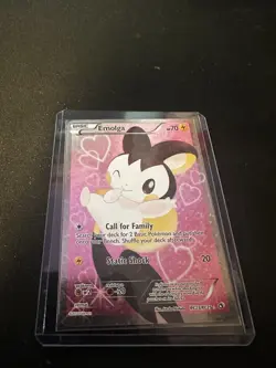 Pokemon TCG Emolga RC23/25 Full Art Rare Holo Card 2013 - Image 1