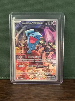 Team Rocket's Wobbuffet 203 Sv: Scarlet & Violet Promo Cards Holo - Image 1