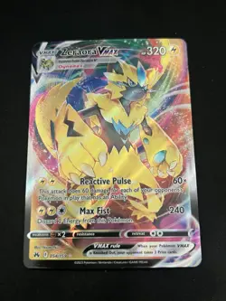Zeraora Vmax 054/159 Crown Zenith - Pokemon TCG Card - Image 1