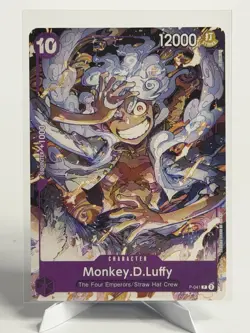 One Piece Card Game Monkey.D.Luffy (P-041) Promo 12000 Power Original - Image 1