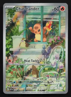Charmander 044 Holo Pokemon Center Stamped Promo Pokemon Card - Image 1