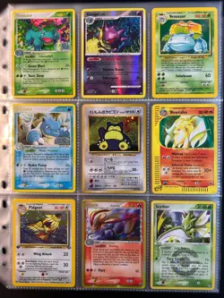 Lot of 135 ALL HOLO Vintage Pokemon Card Binder Collection - Image 5