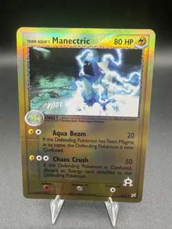 Manectric Reverse Holo Ex Team Magma vs Team Aqua 29/95 Pokemon Card HP - Image 1