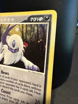 2003 Pokemon TCG Absol EX Dragon Holo Card 1/97 Rare LP - Image 3