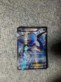 Pokemon TCG Kyogre EX Full Art Ultra Rare Card 148/160 XY: Primal Clash hp - Image 1