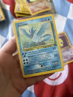 Articuno 2/62 Holo Pokemon Fossil Set Card Vintage 1999 - Image 1