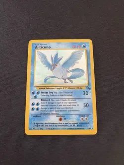 Articuno 2/62 Holo Pokemon Fossil Set Card Vintage 1999 TCG - Image 3