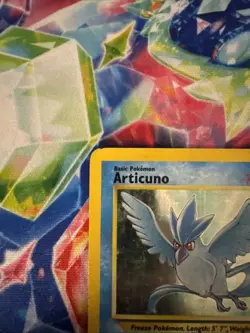 Articuno 2/62 Holo Pokemon Fossil Set Card Vintage 1999 - Image 2