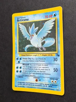 VINTAGE Pokemon TCG Articuno 2/62 Holo - Fossil Set - EXCELLENT - WotC 1999 - Image 4