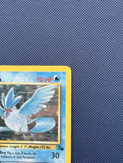 Articuno 2/62 Pokemon Base Set 1999 Unlimited Holo Card WOTC - Damaged - Image 3