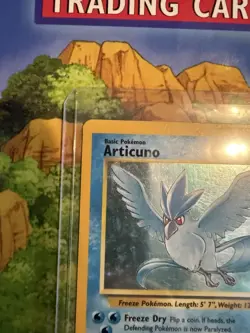 Pokemon Articuno 2/62 Fossil Holo Rare vintage English 1999 WOTC NM/LP+ - Image 4