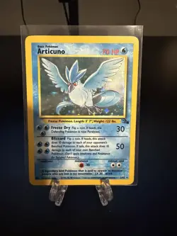 Pokemon TCG Articuno Fossil 2/62 Holo 1999-2000 Wizards Base Set Holo - Image 1