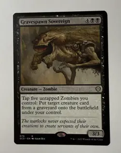 Gravespawn Sovereign #79 (NM) (Non-Foil) (R) (SCD) Magic MTG - Image 1