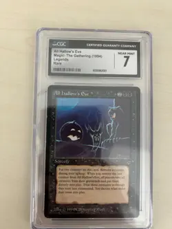 MTG All Hallow's Eve Legends CGC Grade 7 NM - Image 1