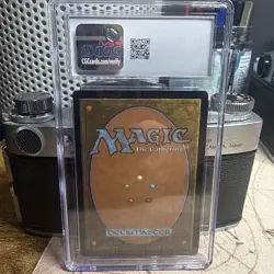 Beast of Burden Misprint Error No Date Prerelease Promo MTG PSA 8 - Image 2