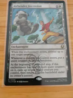 MTG Airbender Ascension (FOIL) 0006 Avatar: the Last Airbender M/NM Free UK P&P - Image 1