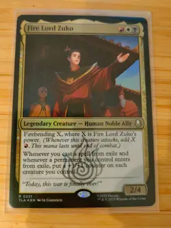MTG Fire Lord Zuko (FOIL) 0221 Avatar: the Last Airbender M/NM Free UK P&P - Image 1