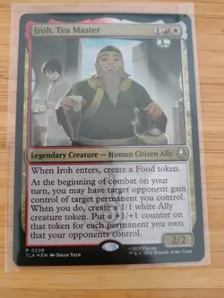 MTG Iroh, Tea Master (FOIL) 0228 Avatar: the Last Airbender M/NM Free UK P&P - Image 1