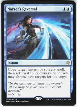 Narset's Reversal R Promo Pack: Theros Beyond Death 62 NM Normal - Image 1