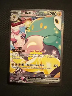 Pokemon Iono's Bellibolt ex 183/159 Journey Full Art Holo Special Illustration - Image 1