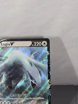 2022 Pokemon SWSH Silver Tempest Lugia V Holo #138/195 - Image 3