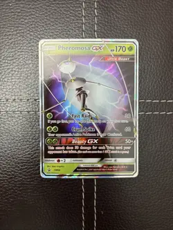 Pokemon TCG - Pheromosa GX - SM66 - Sun & Moon Promo - MP/LP Ultra Rare (2016) - Image 1