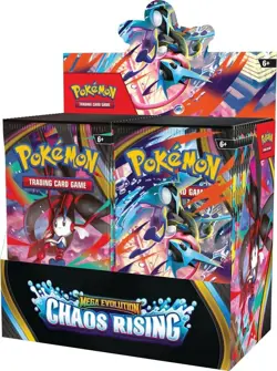 *PRESALE* Pokemon Mega Evolution: Chaos Rising Booster Box (36 packs) - Image 1