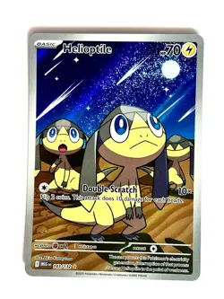 Helioptile 143/132 Illustration Rare Mega Evolution Pokemon Near Mint - Image 1