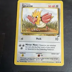 Vintage Pokemon Card Lot - Base set II Five cards! One owner. - Image 2