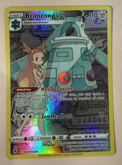 Pokemon TCG Bronzong TG11/TG30 Swsh10: Astral Radiance Trainer Gallery Holo - Image 1