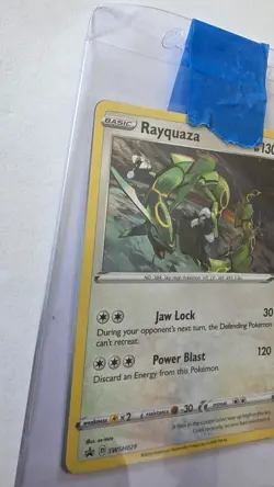 Pokemon TCG Rayquaza Sword & Shield SWSH029 Holo Promo Promo Near Mint - Image 2