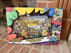 Pokemon Ascended Heroes Lucario Premium Poster Collection Kit Promo Exclusive - Image 1