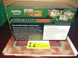 Pokemon 2021 Evolving Skies Build & Battle Stadium Box Sealed - Image 2