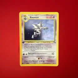 1999 Pokemon Haunter Fossil Set 1st Edition Holo Rare 6/62 WOTC 1999 NM - Image 1