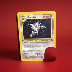 1999 Pokemon Haunter Fossil Set 1st Edition Holo Rare 6/62 WOTC 1999 NM - Image 3