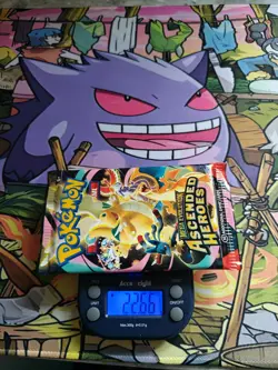 HEAVY! 22.65g Pokemon TCG Ascended Heroes Booster Pack (SEALED) god packU - Image 1